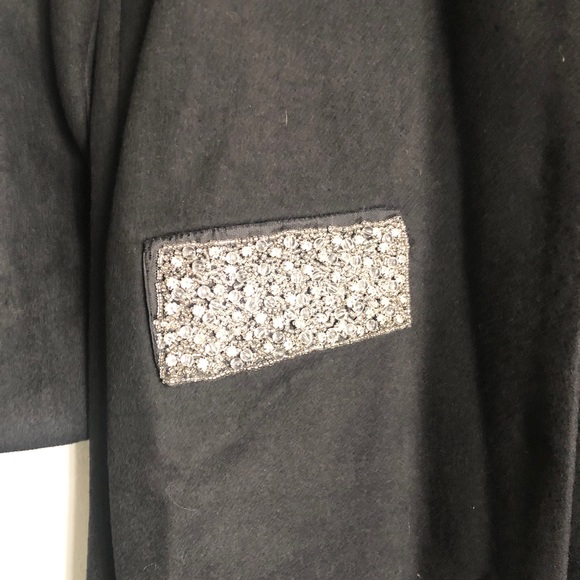 Colleen Lopez Opulence Embellished Wool Coat - Picture 7 of 11